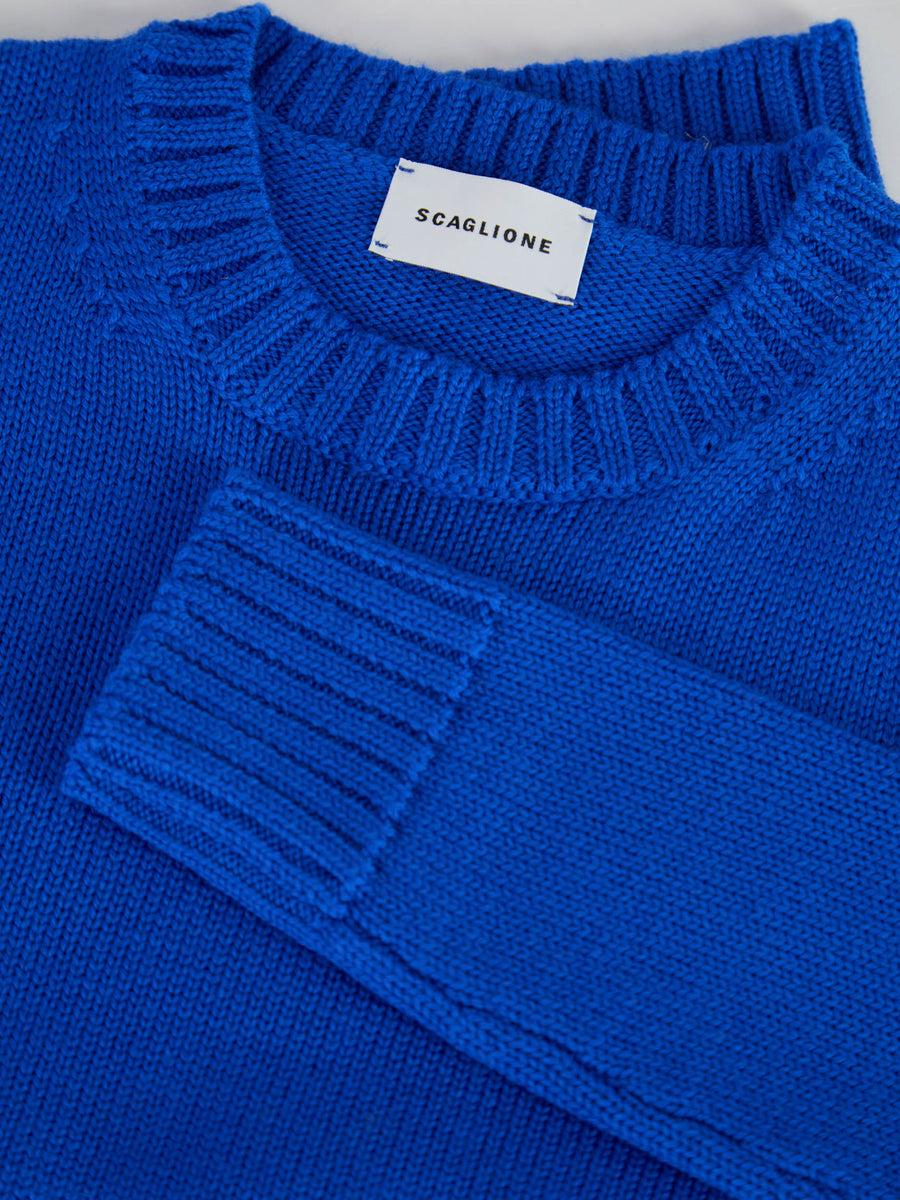 Scaglione ROUND NECK MERINO SOFT LIMONGES In Vendita