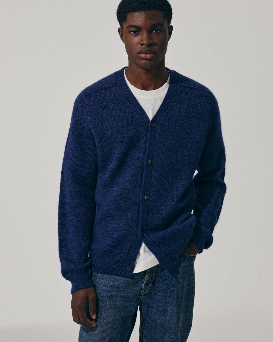 Scaglione CARDIGAN SHETLY S.MARTELLO NAVY Nuova