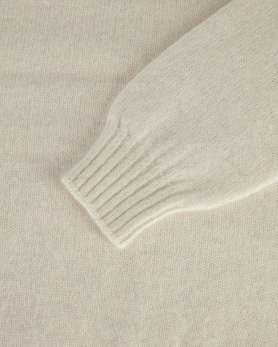 Scaglione TURTLE NECK SPALLA MARTELLO MILK Moda