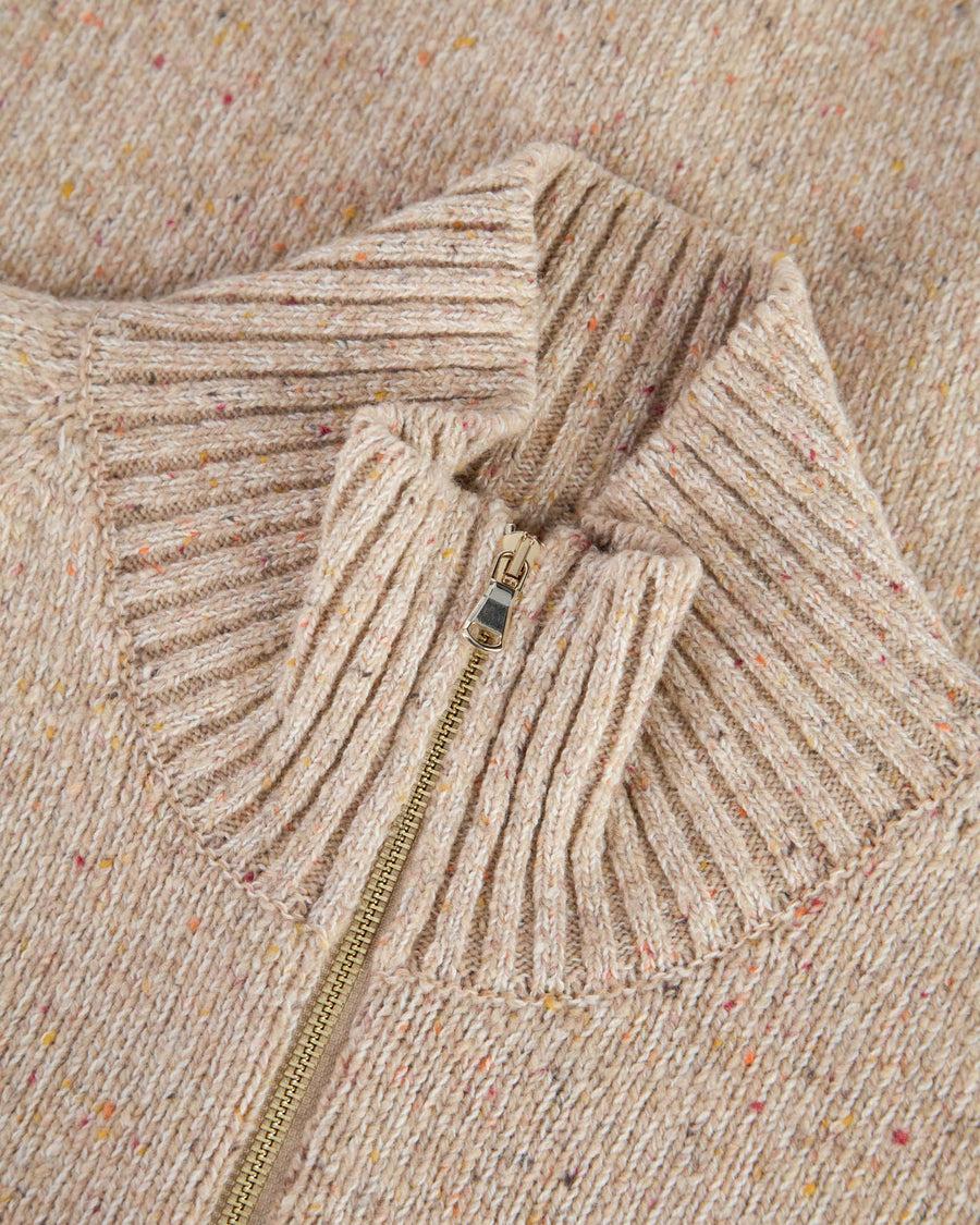 Scaglione ZIPPER RAGLAN TWEEDMOULINE' BEIGE Novità
