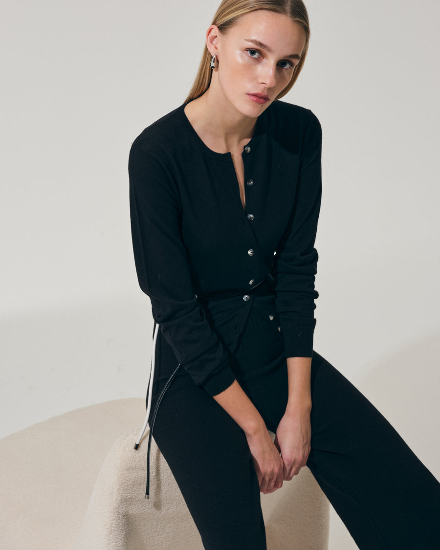 Scaglione REBECCA SLIM KASHSILK BLACK Hotsell