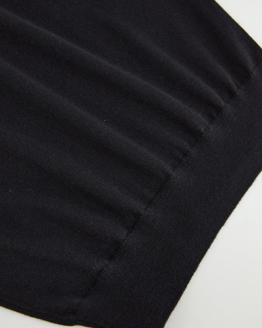 Scaglione TURTLE NECK SLIM KASHSILK BLACK I Più Venduti
