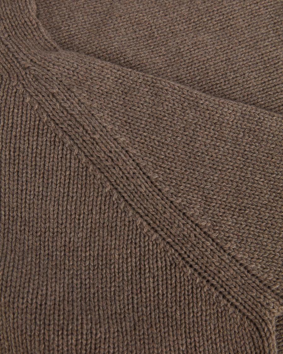 Scaglione MOCK NECK RAGLAN SUPERSOFT TAUPE Negozio