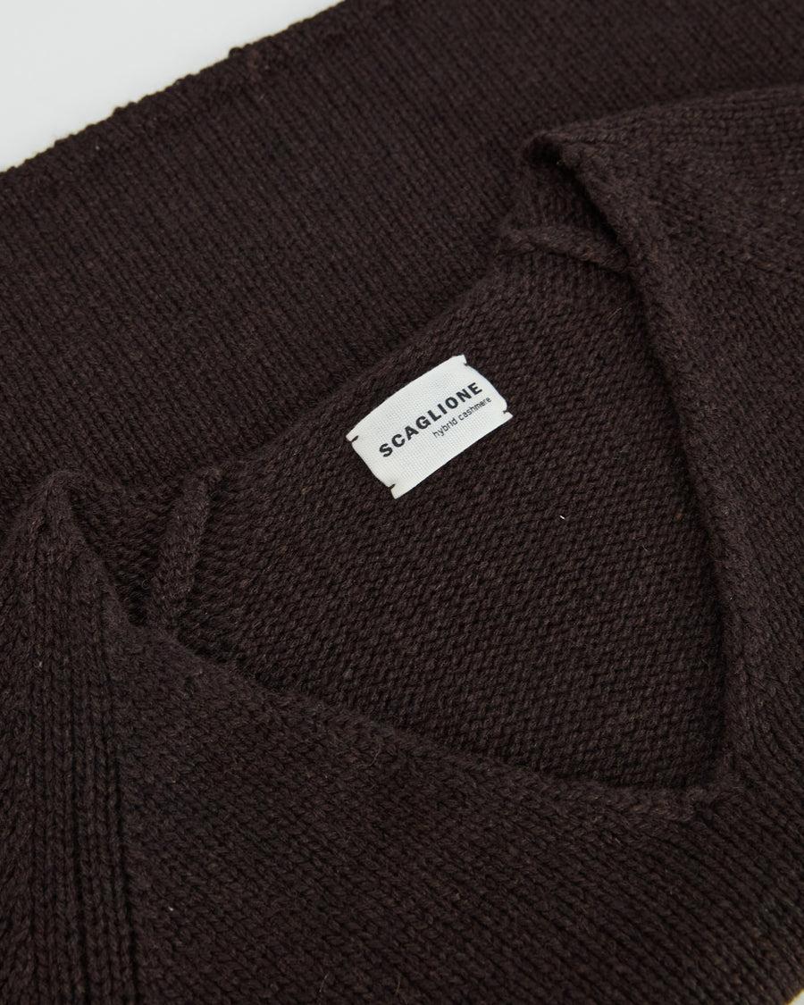 Scaglione V NECK SUPER SOFT EBANO Promozione