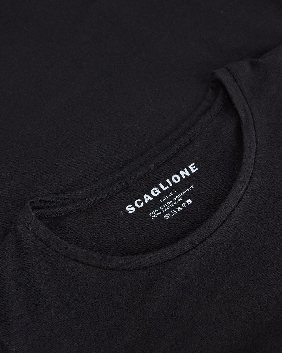 Scaglione ROUNDNECK BASIC CASH/COT NERO Offerta