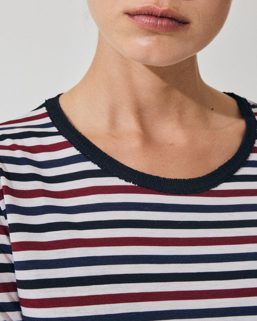 Scaglione ROUNDNECK RIGA MULTICOLOR BLU Saldi