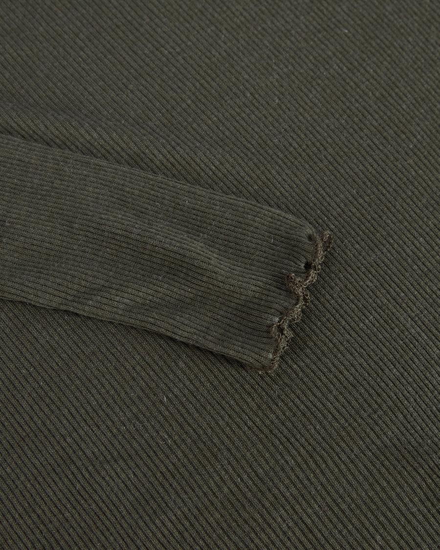 Scaglione TURTLENECK RIBBED MICROMODAL KAKI Saldi Di Fabbrica