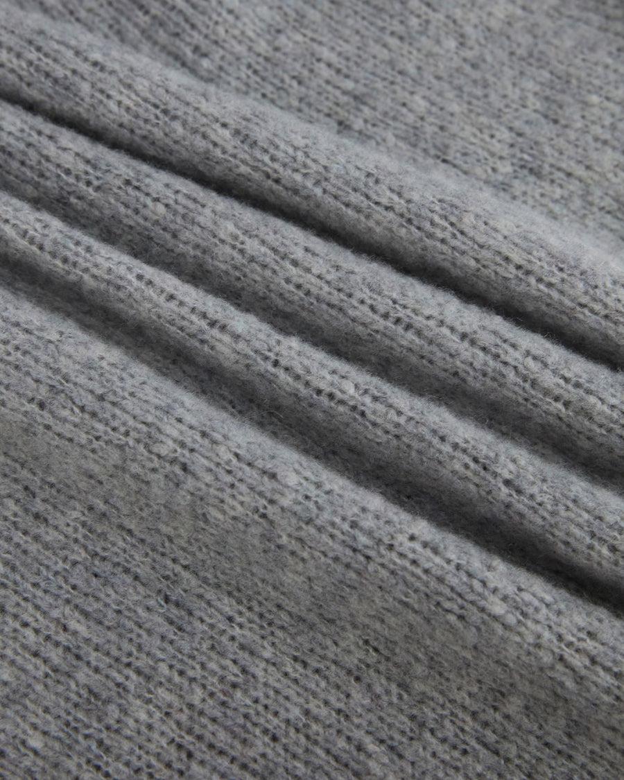 Scaglione TURTLE NECK SLIM PUFFED CASHMERE GREY Nuova