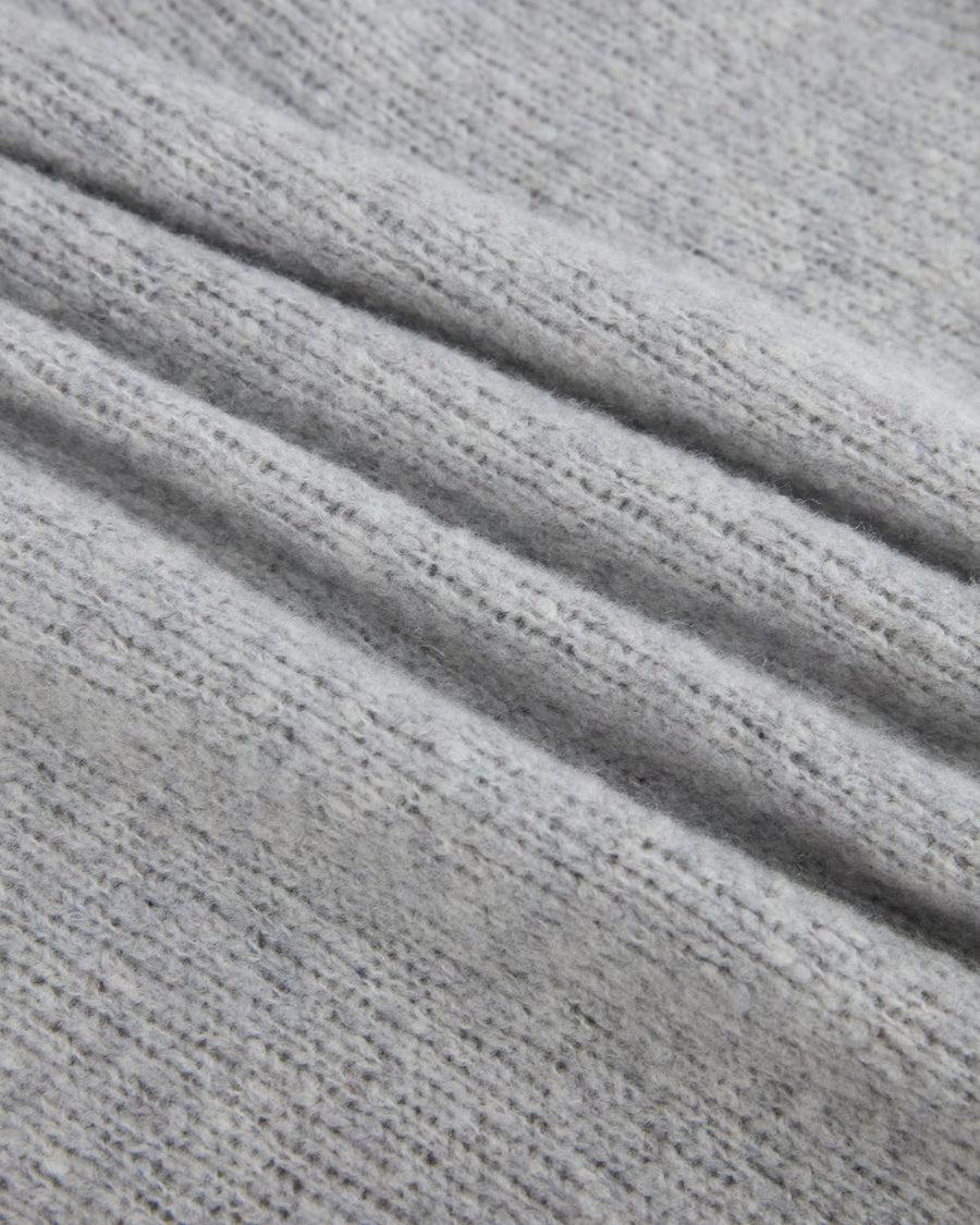 Scaglione TURTLE NECK SEAMLESS PUFFED LTGREY Negozi Online