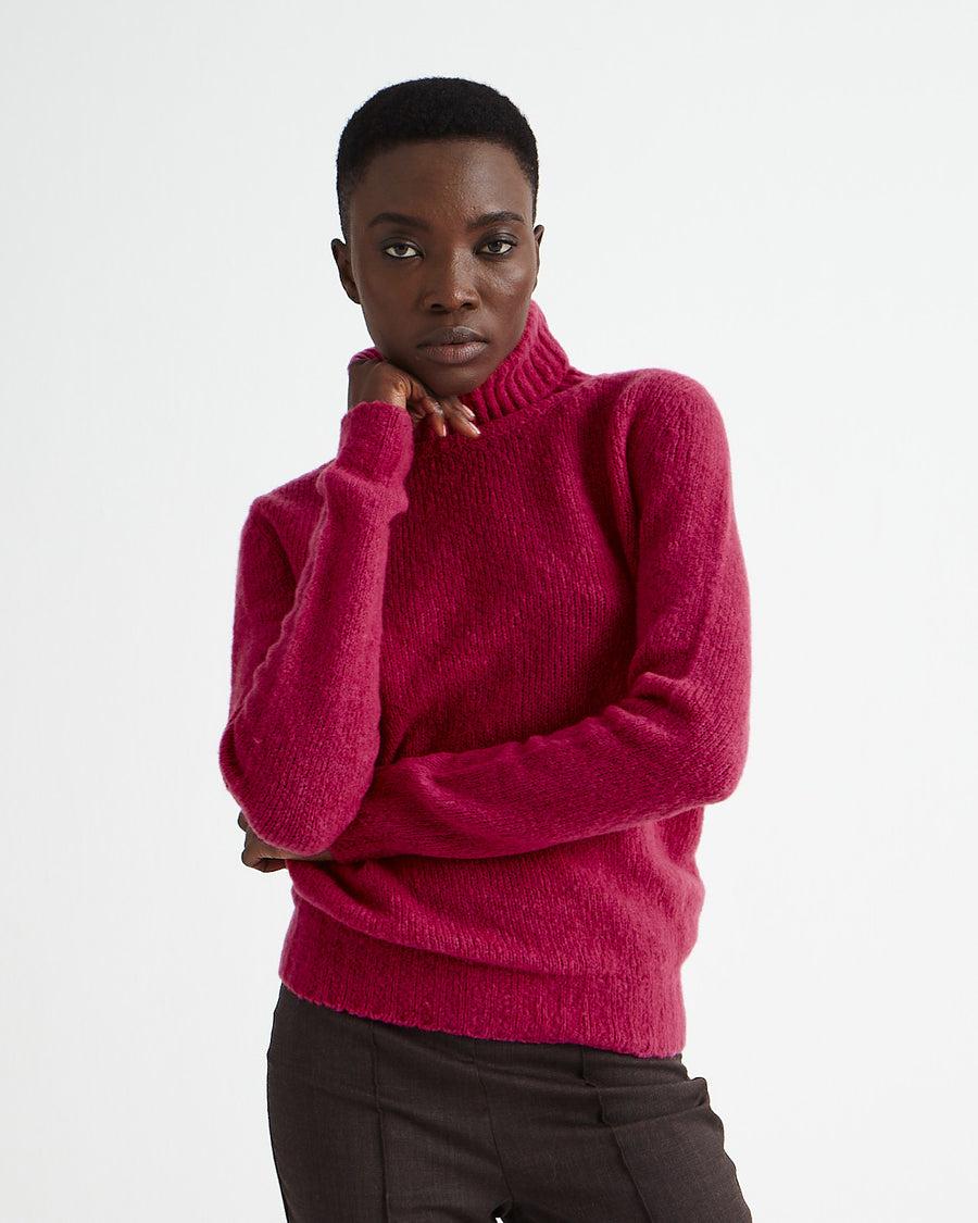 Scaglione TURTLE NECK SEAMLESS PUFFED DAHLIA Acquista Ora