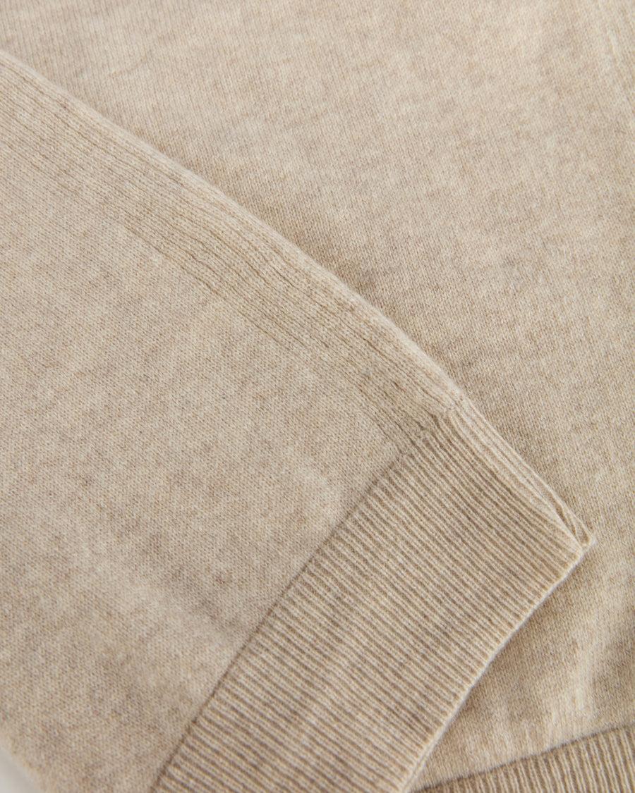 Scaglione T-SHIRT RIBBED SIDES BEIGE Presa
