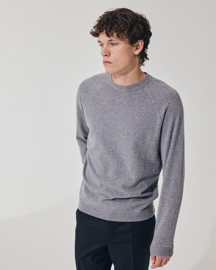 Scaglione ROUND NECK RAGLAN MIX CASH GREY Promozione Limitata