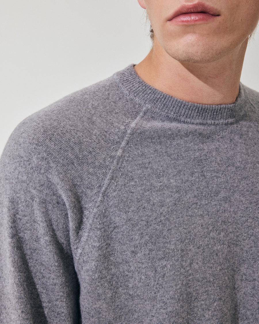 Scaglione ROUND NECK RAGLAN MIX CASH GREY Promozione Limitata