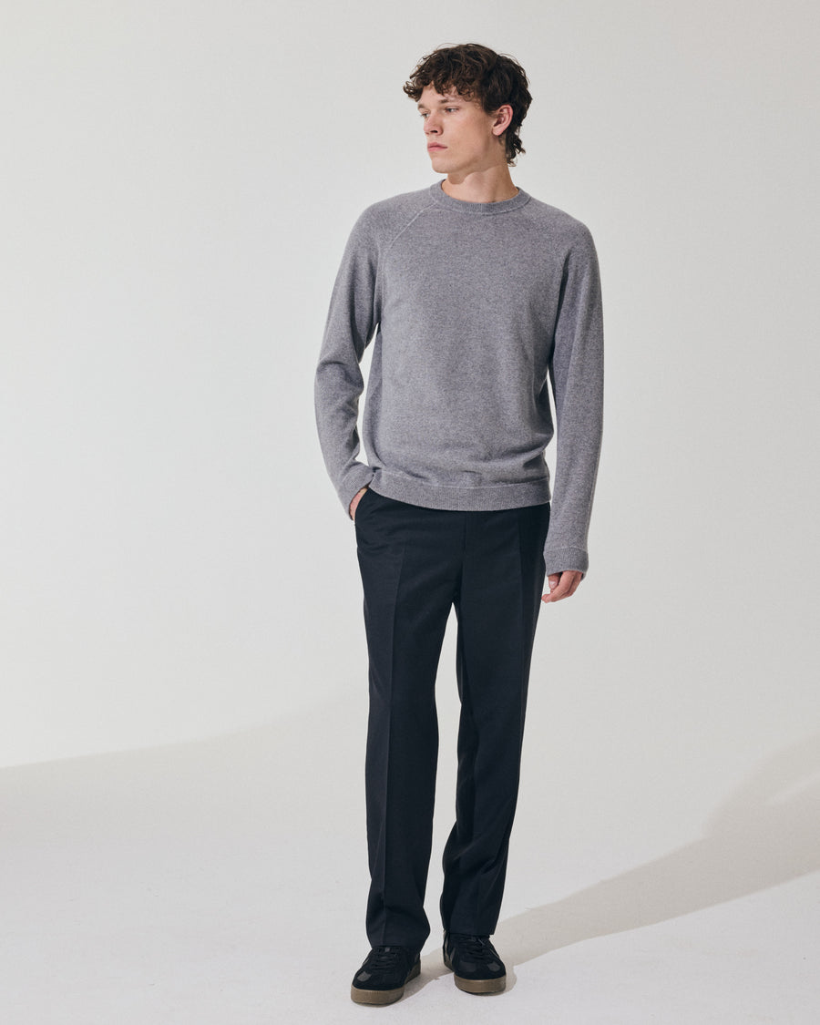 Scaglione ROUND NECK RAGLAN MIX CASH GREY Promozione Limitata