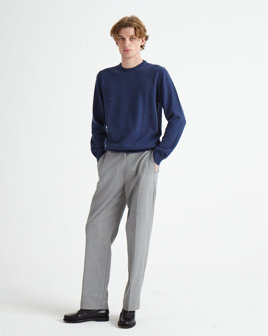 Scaglione ROUND NECK CITY F12 DENIM Fino Al -60%