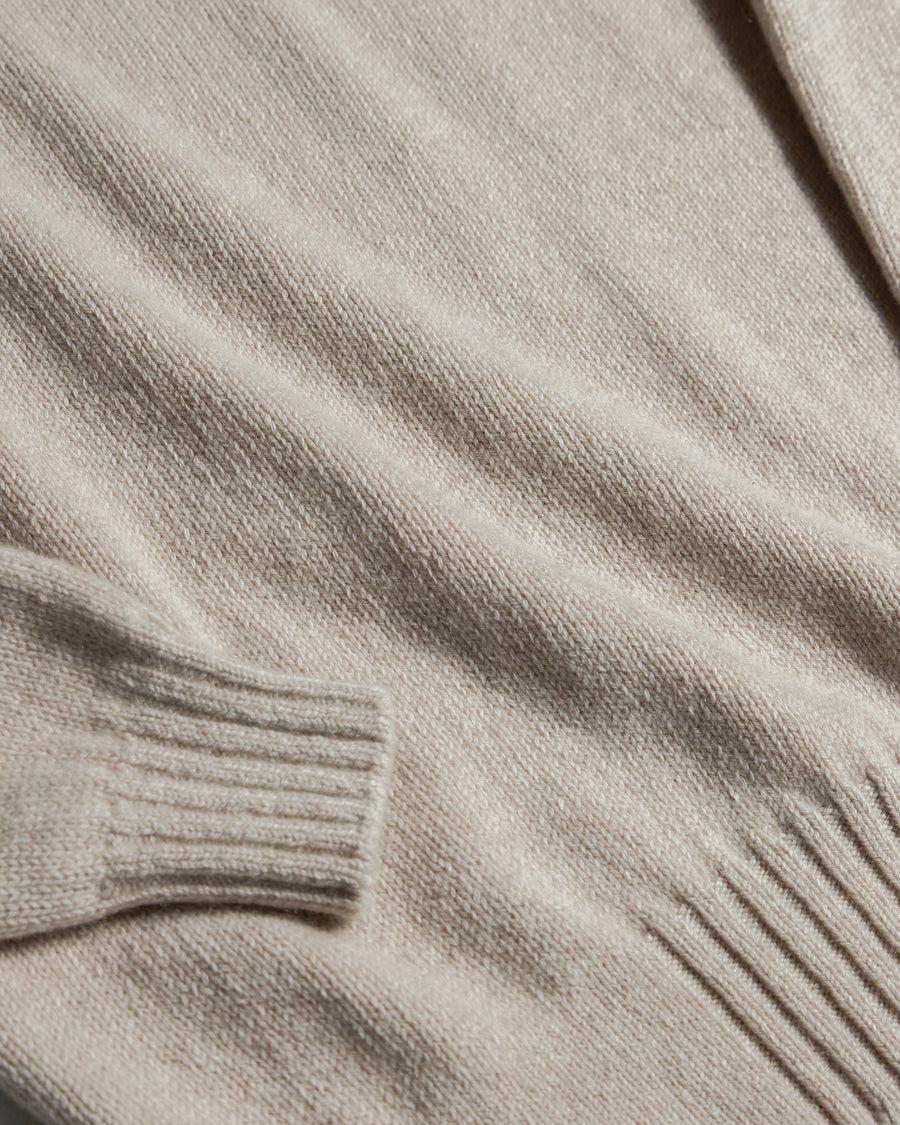 Scaglione ROUND NECK SOFT HYBRD CASHMERE BEIGE In Linea
