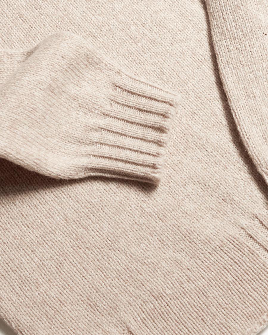 Scaglione TURTLE NECK SEAMLESS SOFTWOOL DUNE Spedizione Gratuita