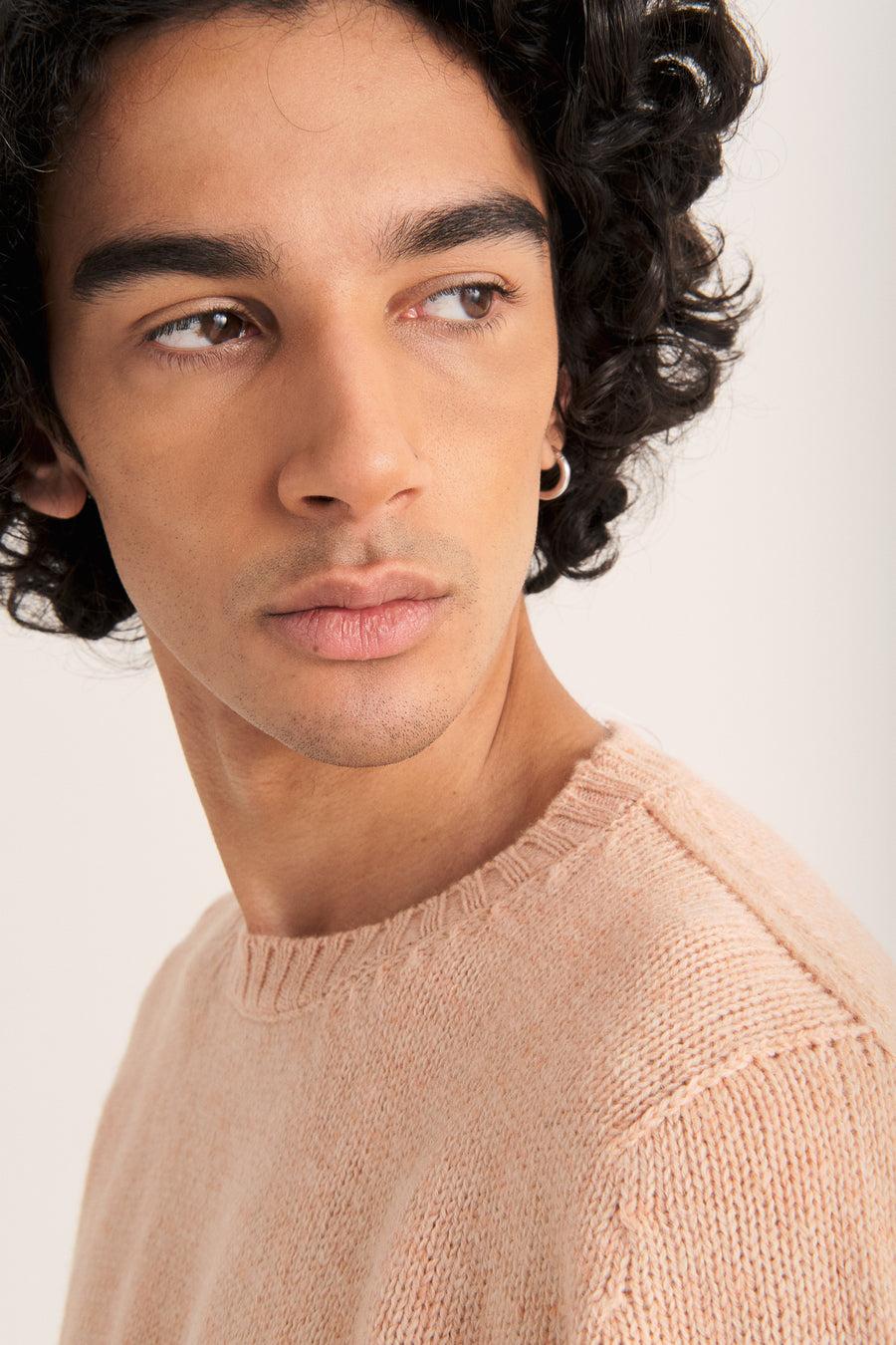 Scaglione ROUND NECK SEAMLESS SOFTWOOL BLOSSOM Consegna Veloce