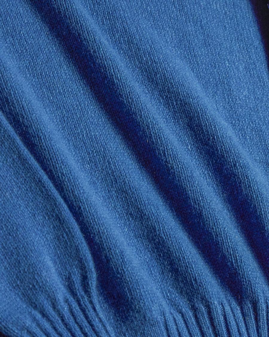 Scaglione ROUND NECK SOFT HYBRD CASHMERE CORNFLOWER Saldi Di Fabbrica