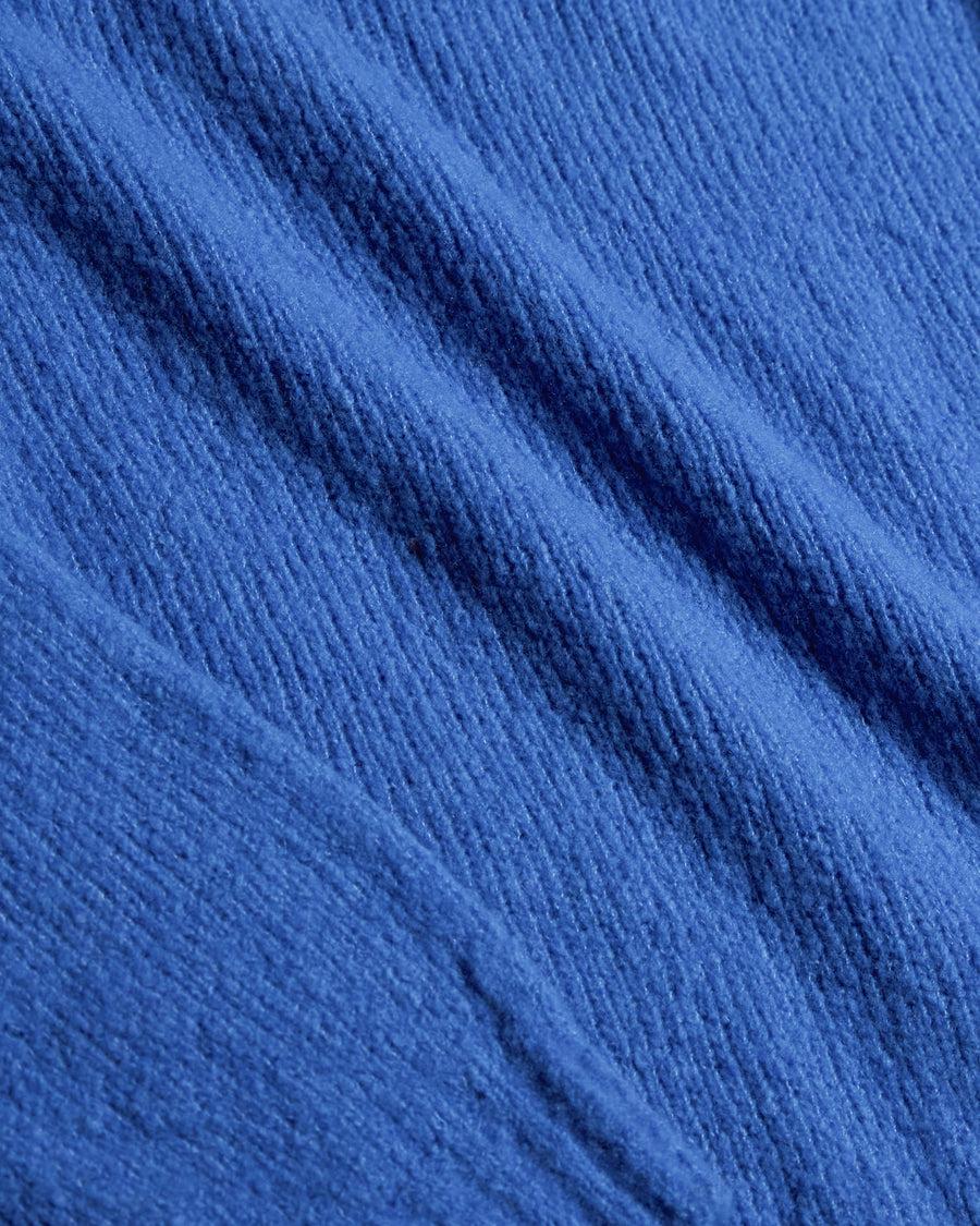 Scaglione TURTLE NECK SEAMLESS PUFFED CASHMERE CORNFLOWER Moda