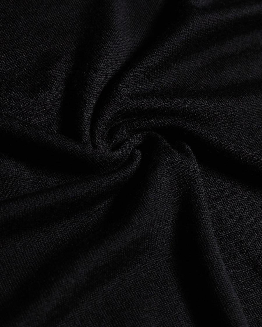 Scaglione ROUND NECK FINELUX BLACK Italia