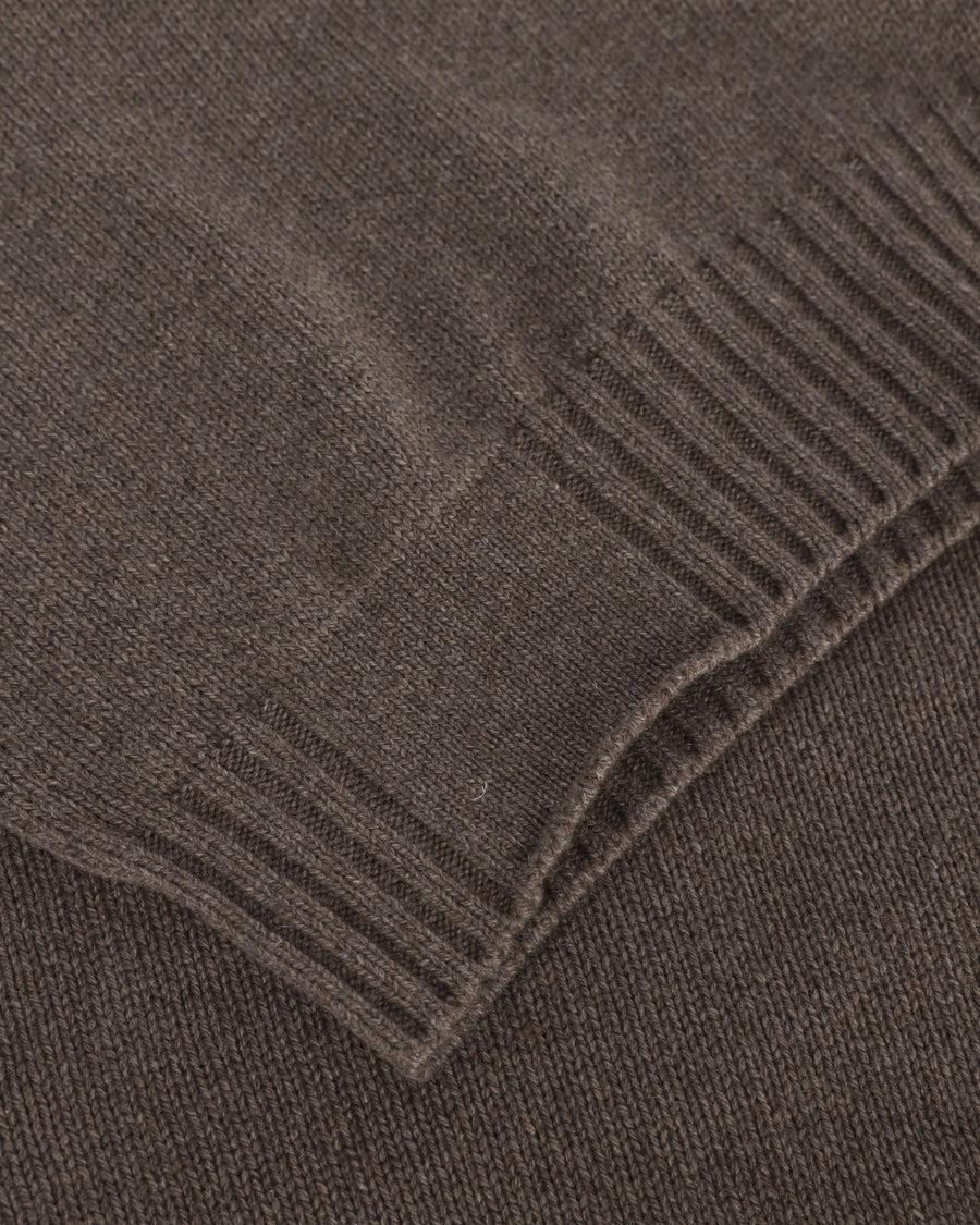 Scaglione TURTLE NECK SOFT HYBRD CASHMERE TAUPE In Saldo