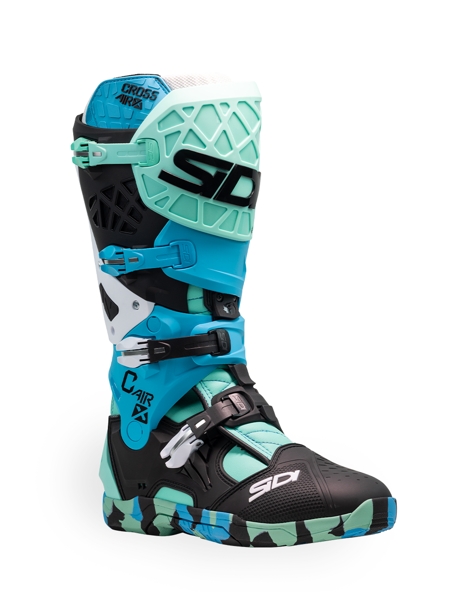 Sidi CROSSAIR X - messy - cyan / Regular / 39