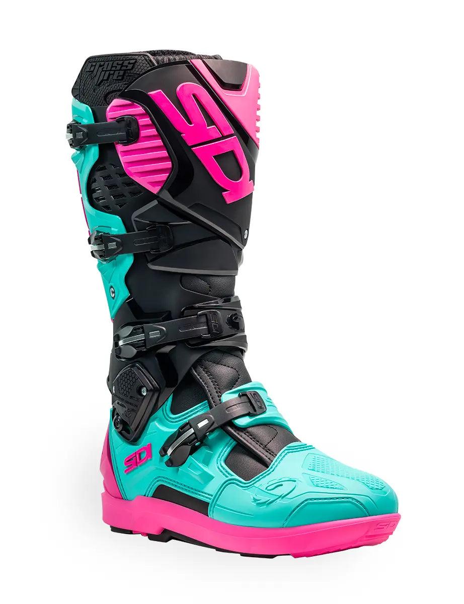 Sidi CROSSFIRE 3 SRS - black - mint - pink / Regular / 40