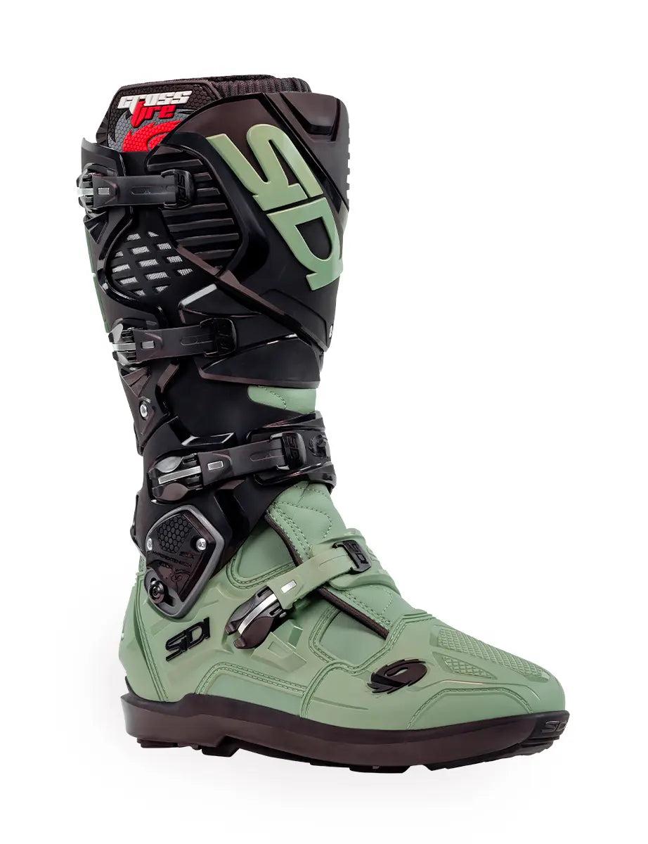 Sidi CROSSFIRE 3 SRS - army - black / Regular / 40