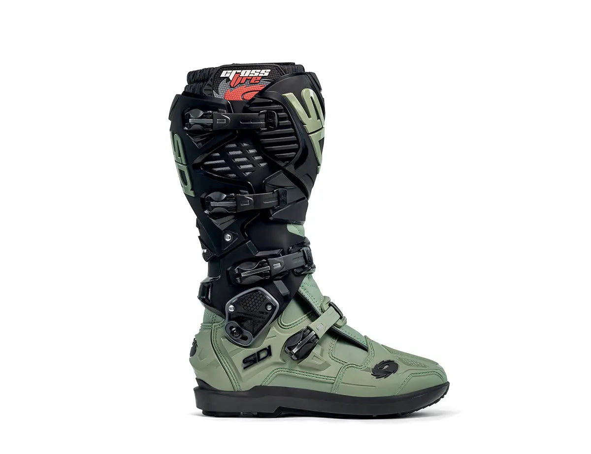 Sidi CROSSFIRE 3 SRS - army - black / Regular / 40 Promozione