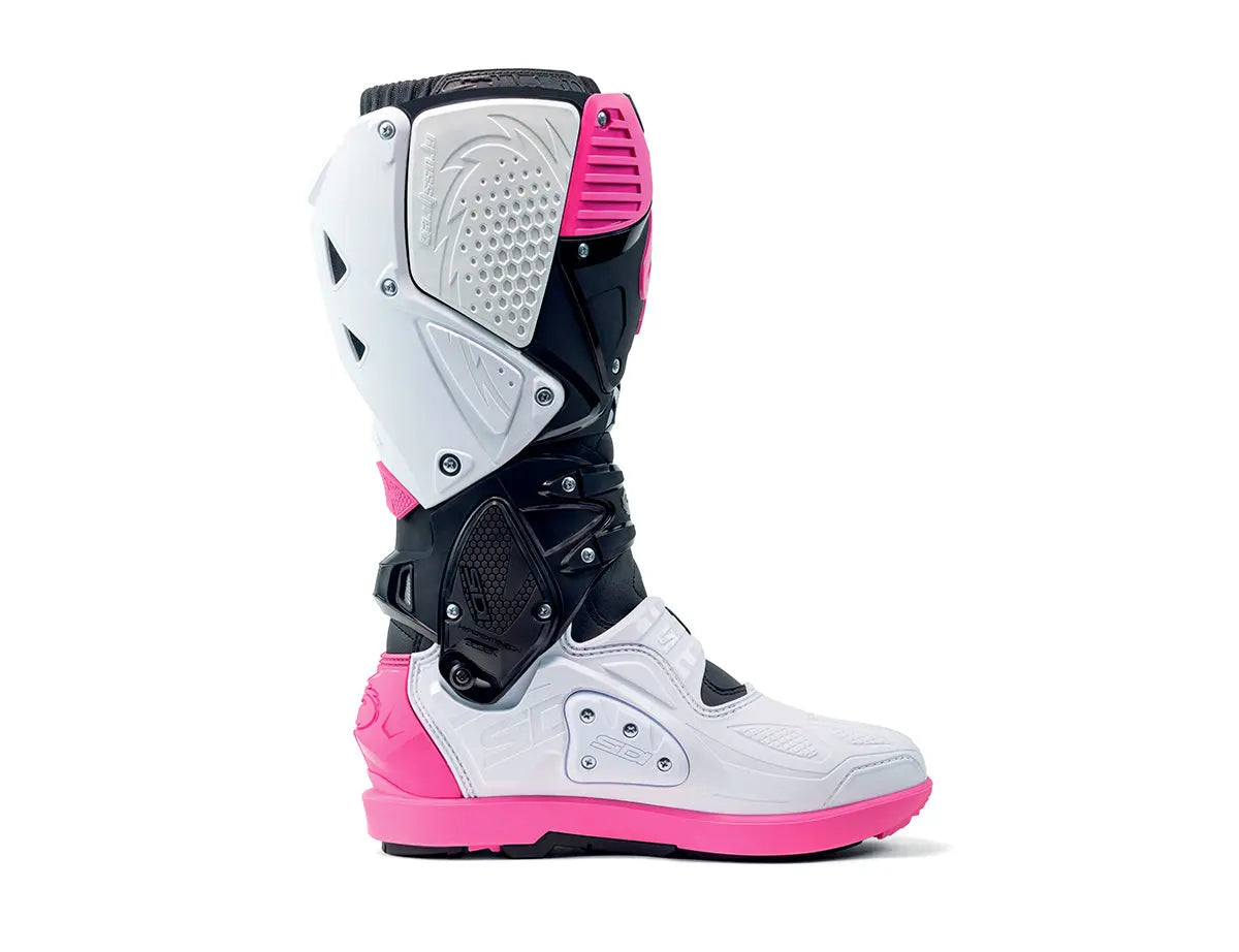 Sidi CROSSFIRE 3 SRS - black - white - pink / Regular / 40 Spedizione Gratuita