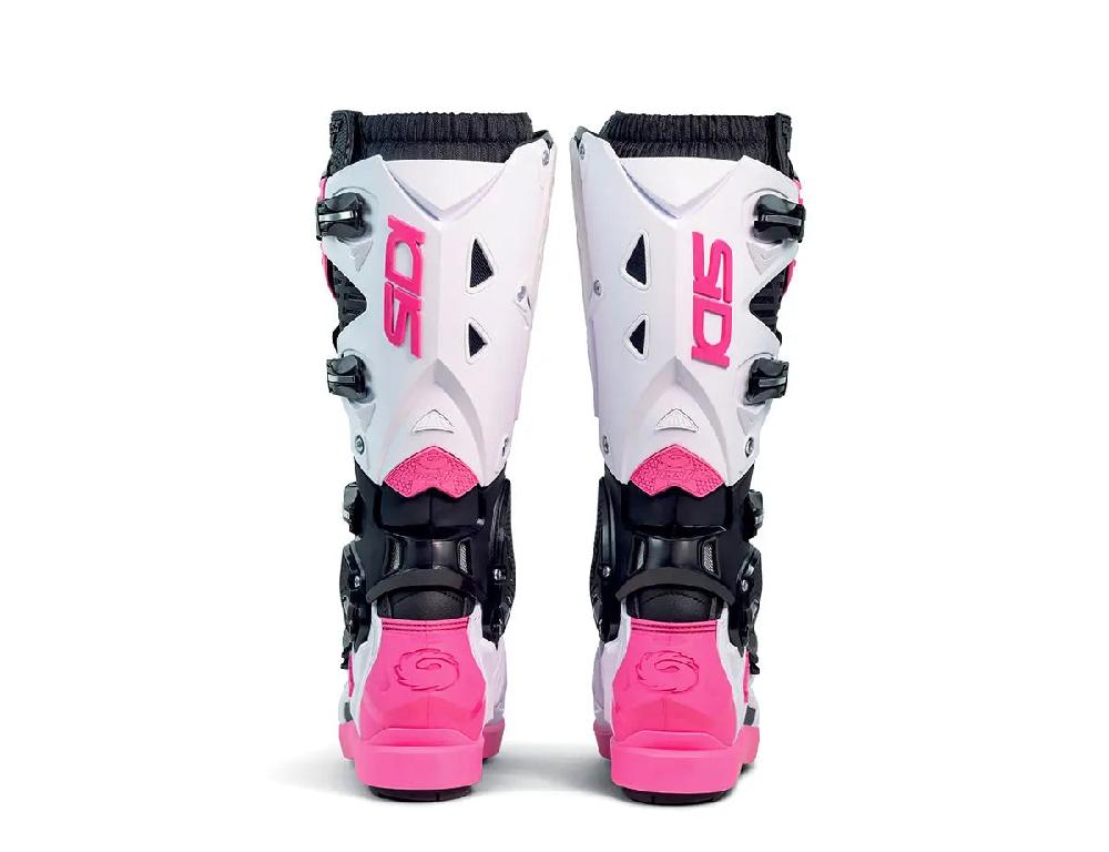 Sidi CROSSFIRE 3 SRS - black - white - pink / Regular / 40 Spedizione Gratuita