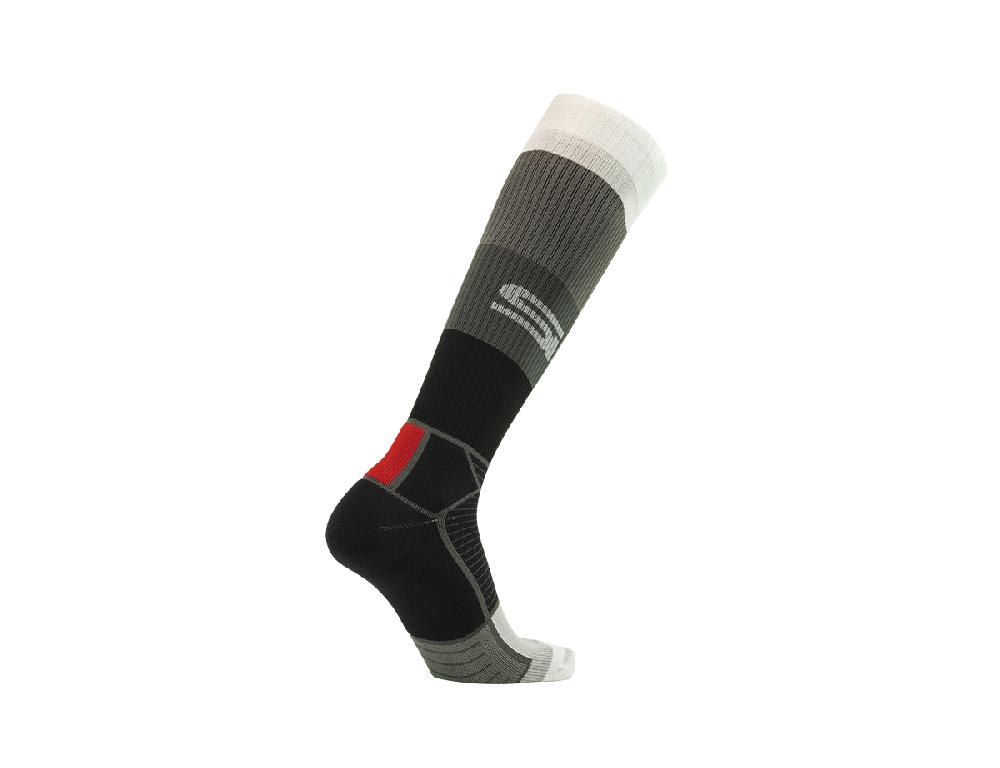 Sidi CALZINI LUDOS - grey/black/red / Regular / 38/42 In Linea