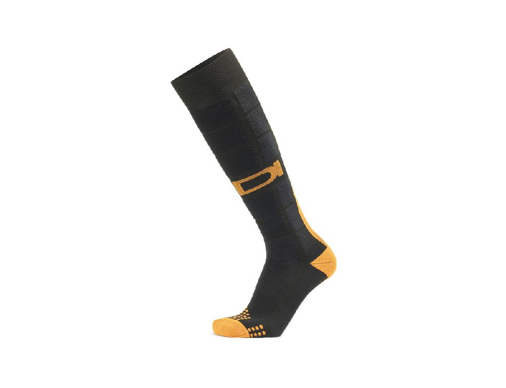 Sidi CALZINI WOOPS - black/orange / Regular / 38/42