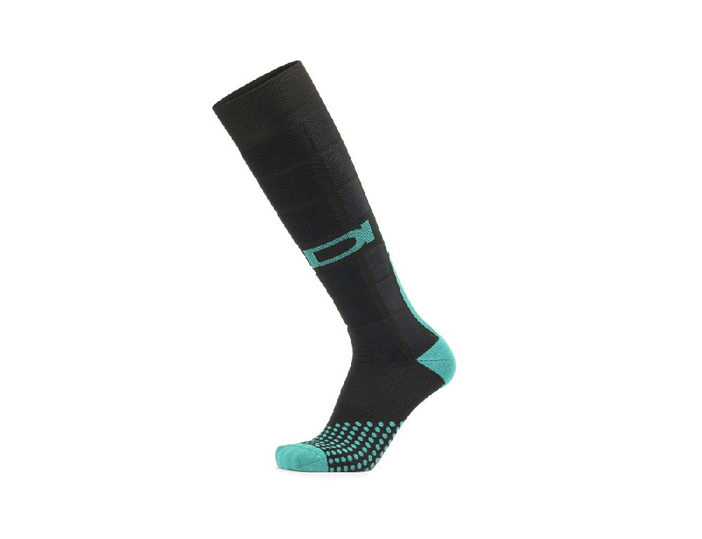 Sidi CALZINI WOOPS - black/green / Regular / 38/42