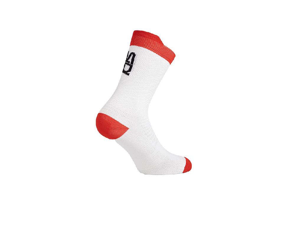 Sidi CALZINI NITIIDUS - 18 CM - white/red / 35/39