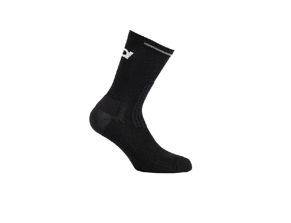 Sidi CALZINI VISIBILIS - 20 CM - black/white logo / Regular / 35/39 Economico