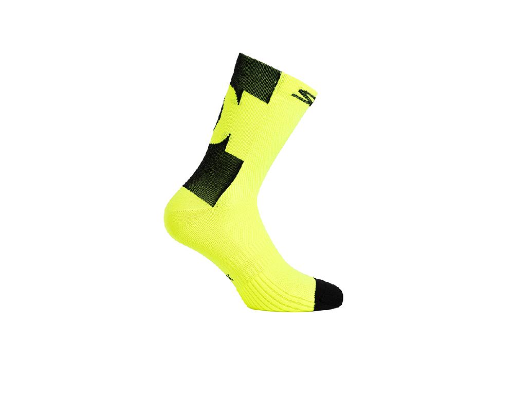 Sidi CALZINI CONFUSUM - 18 CM - yellow fluo / Regular / 35/39 Offerta per la Festa della Mamma
