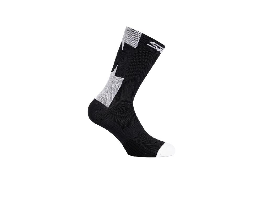 Sidi CALZINI CONFUSUM - 18 CM - black/white / Regular / 35/39 Saldi