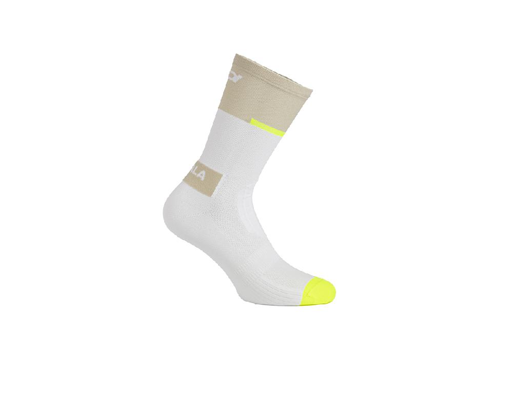 Sidi CALZINI NEO - 20 CM - white/sand / Regular / 35/39 Saldi Di Fabbrica