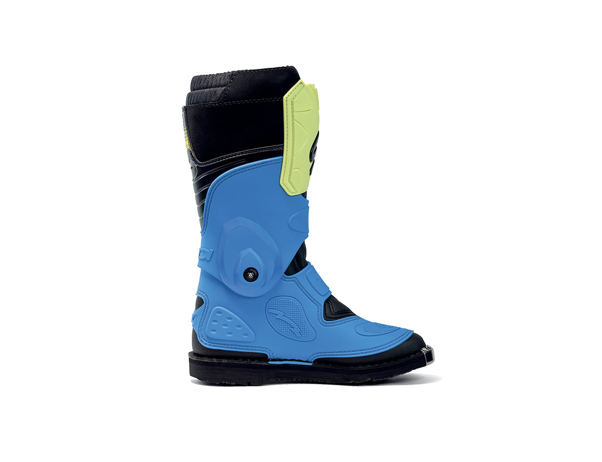 Sidi FLAME - light blue - lime - black / Regular / 32 Pezzi Unici