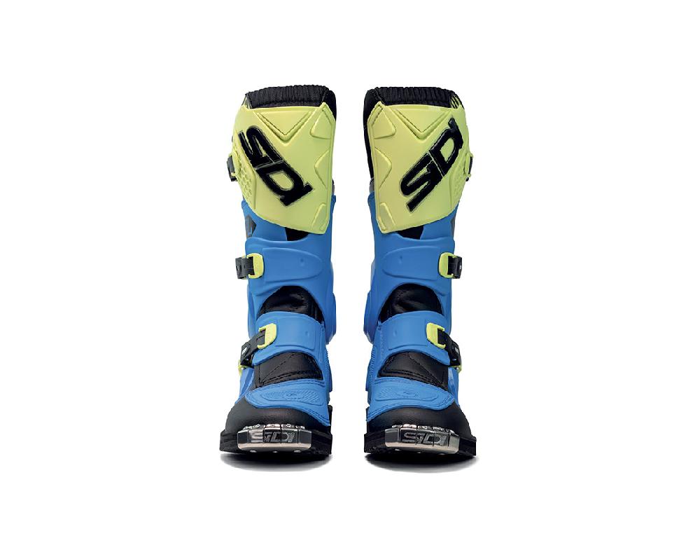 Sidi FLAME - light blue - lime - black / Regular / 32 Pezzi Unici