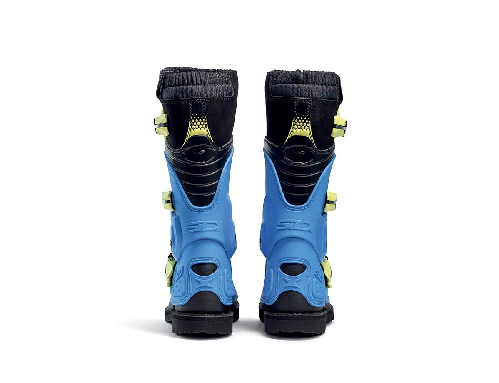 Sidi FLAME - light blue - lime - black / Regular / 32 Pezzi Unici
