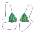 Sort of looser Eco-Triangolo_Zebra Turquoise Sconto