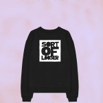 Sort of looser UNISEX Crew Neck_SORT OF LOOSER Black Nuovo