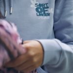 Sort of looser UNISEX Hoodie TIGER_Lavender #baliinspired Promozione