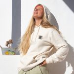 Sort of looser UNISEX Hoodie TIGER_Natural #baliinspired Spedizione Gratuita