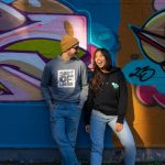 Sort of looser UNISEX Hoodie TIGER_Black Violet #baliinspired Soddisfazione Garantita