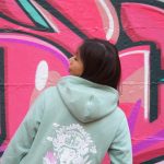 Sort of looser UNISEX Hoodie BARONG_Soft Green #baliinspired Qualità Garantita