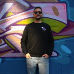 Sort of looser UNISEX Crew Neck BARONG_Black Violet #baliinspired Consegna Veloce
